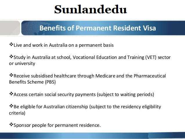 Benefits of Australia PR